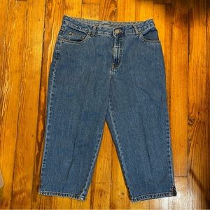 Vintage Bill Blass High Rise Capri Jeans